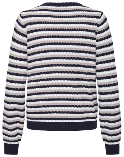 Fransa - FRCaia Cardigan - String Stripe